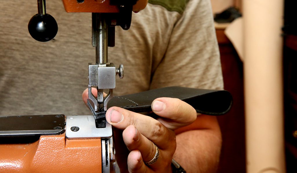 Leathercraft at Manitou Art Center in Manitou Springs, Colorado