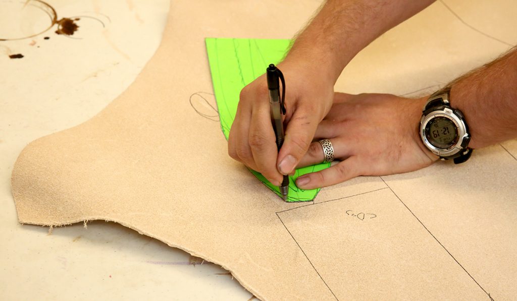 Leathercraft at Manitou Art Center in Manitou Springs, Colorado