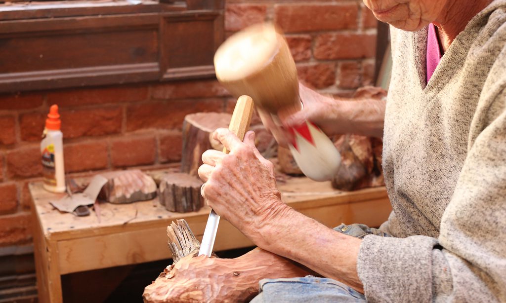 Sophie Cowman | Quilt Maker and Wood Carver in Manitou Springs