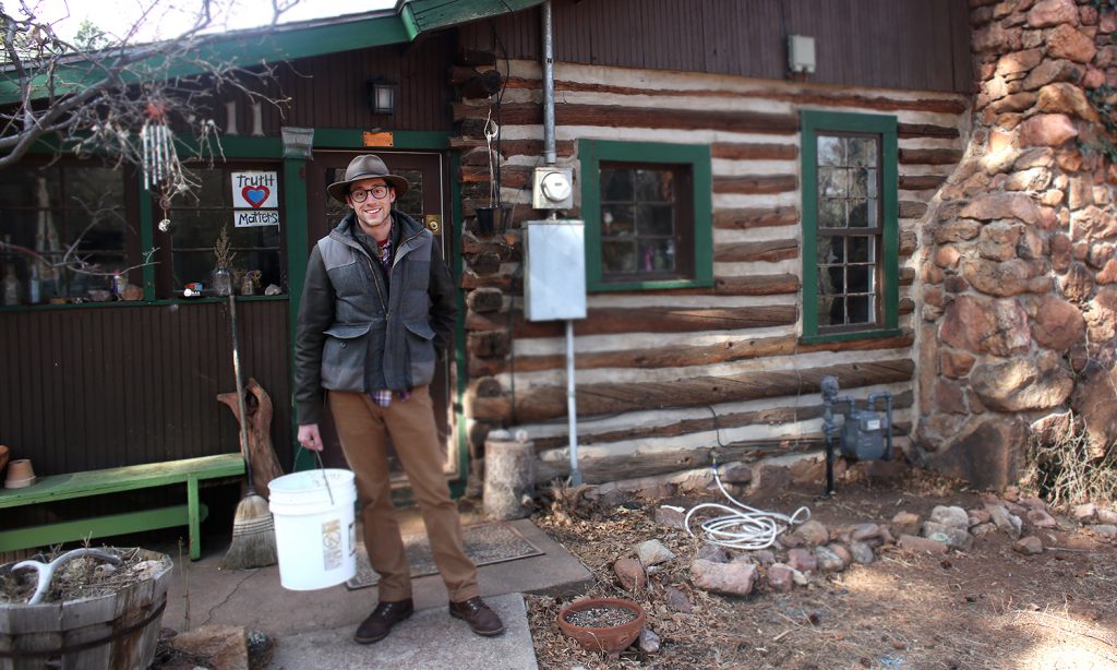 Steve Oliveri at Flying Pig Farm | Manitou Springs, CO