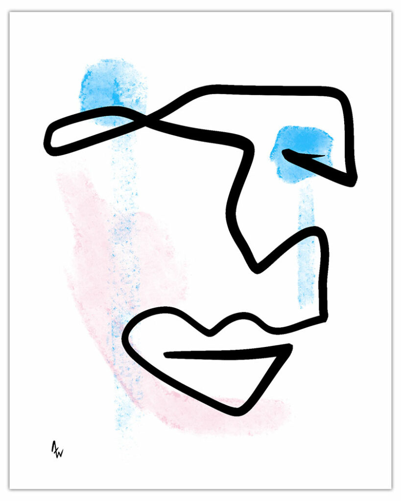 "Blue Eyes 12" by Adam Williams | Humanitou
