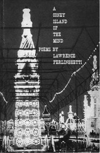 Cover design of Lawrence Ferlinghetti's "A Coney Island of the Mind"