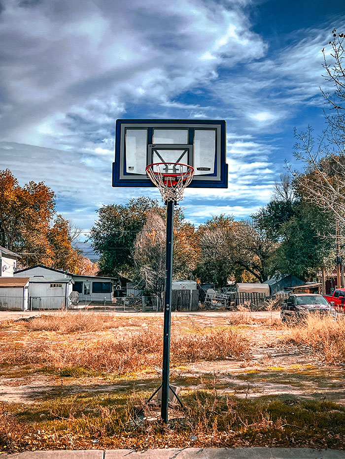 DeBequeCO1 De Beque, Colorado basketball goal