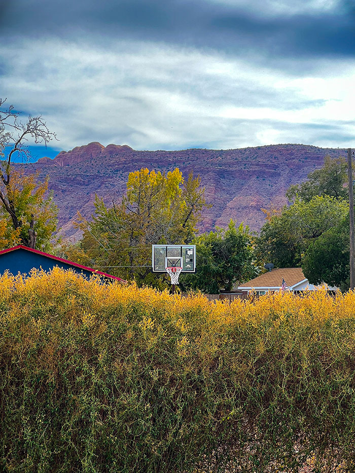 MoabUT Moab, Utah basketball goal